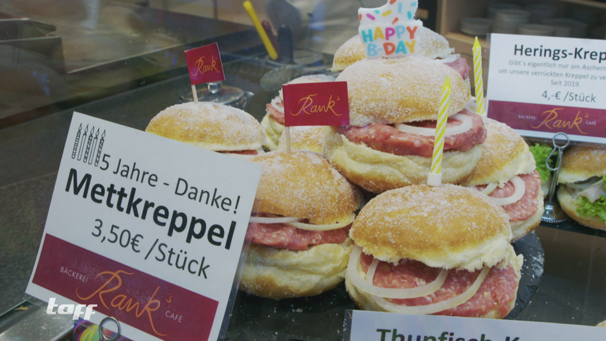 Kreppel mit Mett oder Fleischsalat: Die verrücktesten Krapfen-Kreationen