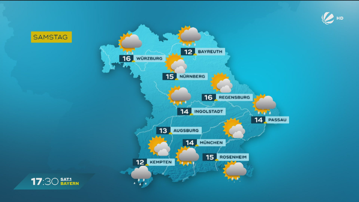 Das Bayern-Wetter vom 26.09.2024: Wiesn mit kaltem Wetter?