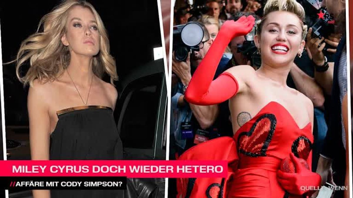 Miley Cyrus doch wieder hetero?