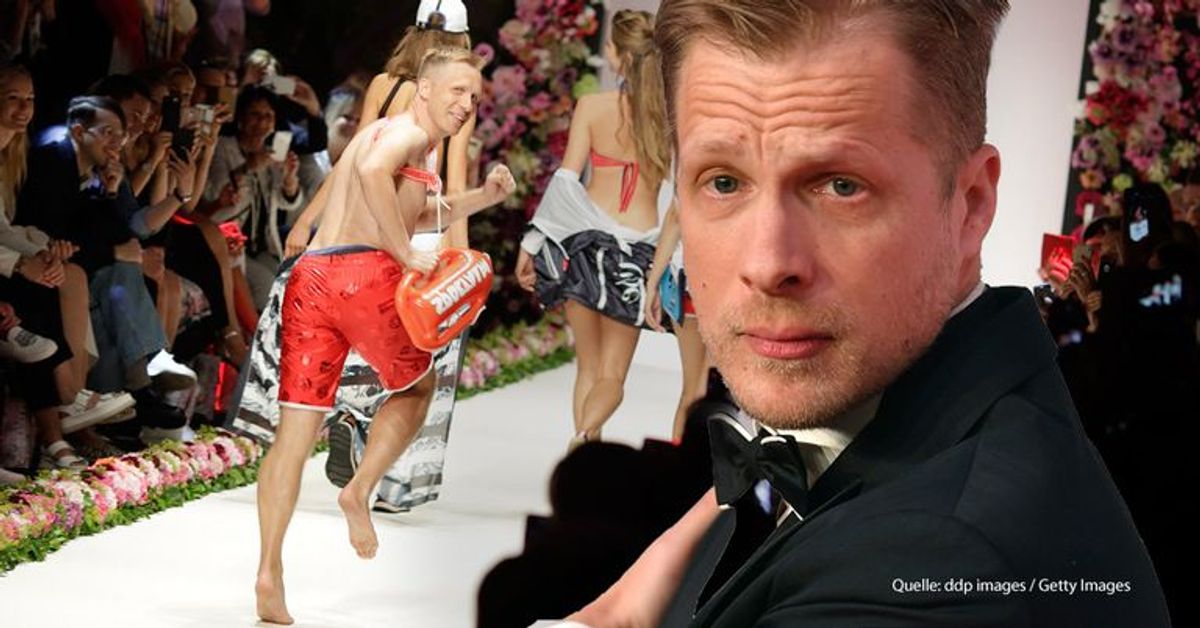 Oliver Pocher stürmt Berlin Fashion Week