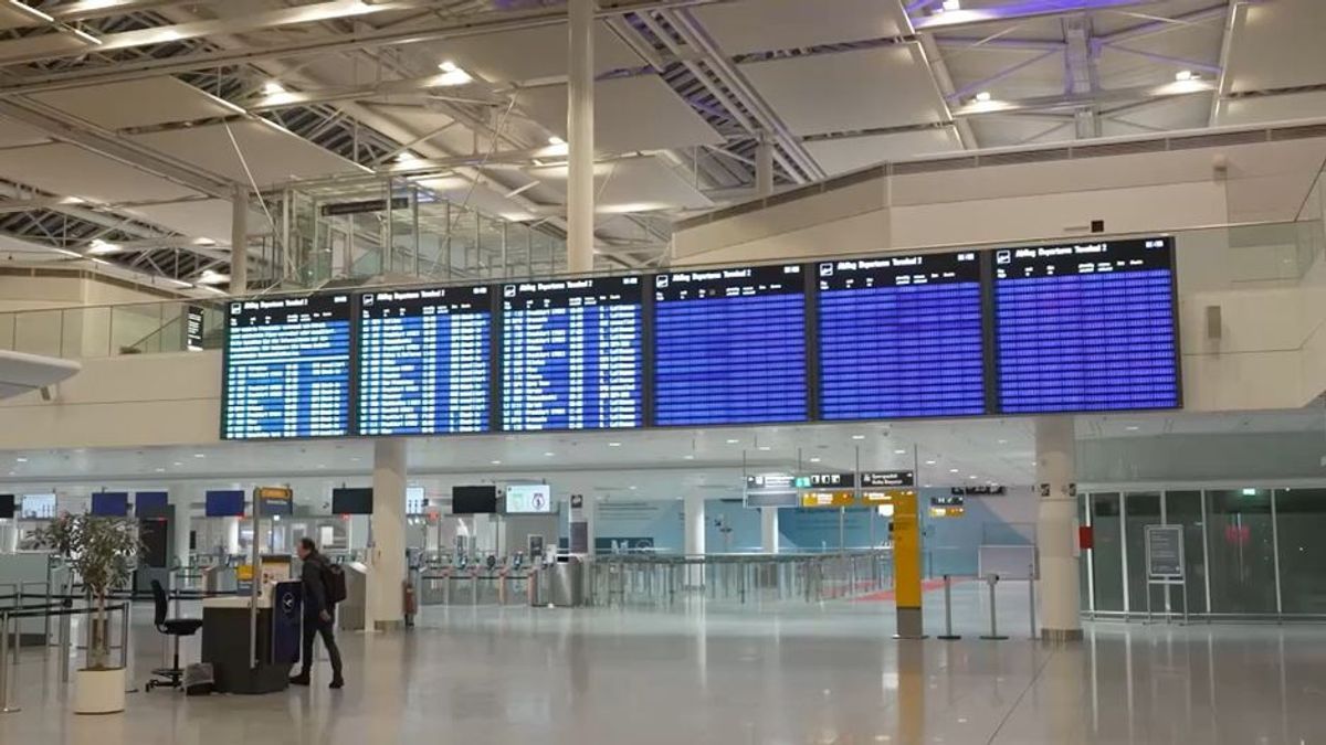 Flug-Ausfälle in München: Streik am Flughafen beginnt