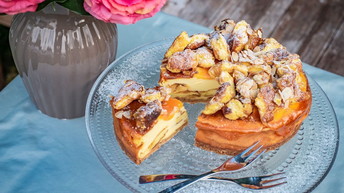 Jetzt wird's wild: Kaiserschmarren-Käsekuchen 