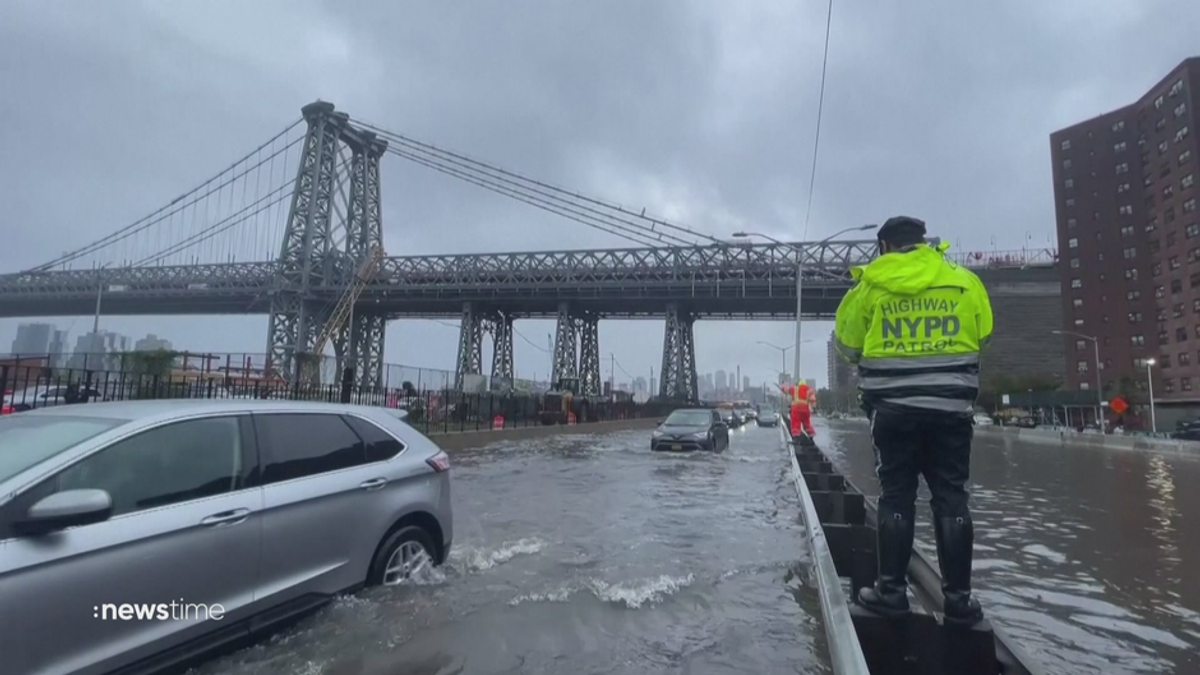 Notstand in New York: Überflutungen nach Starkregen legen Big Apple lahm