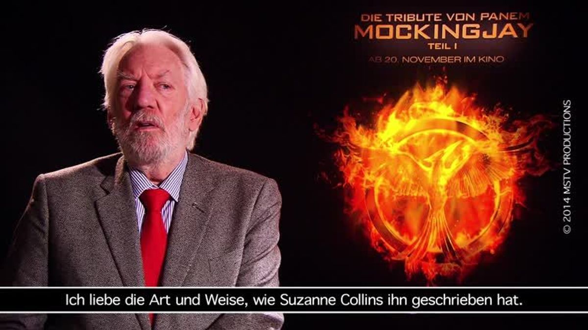 Mockingjay: Interview mit Donald Sutherland