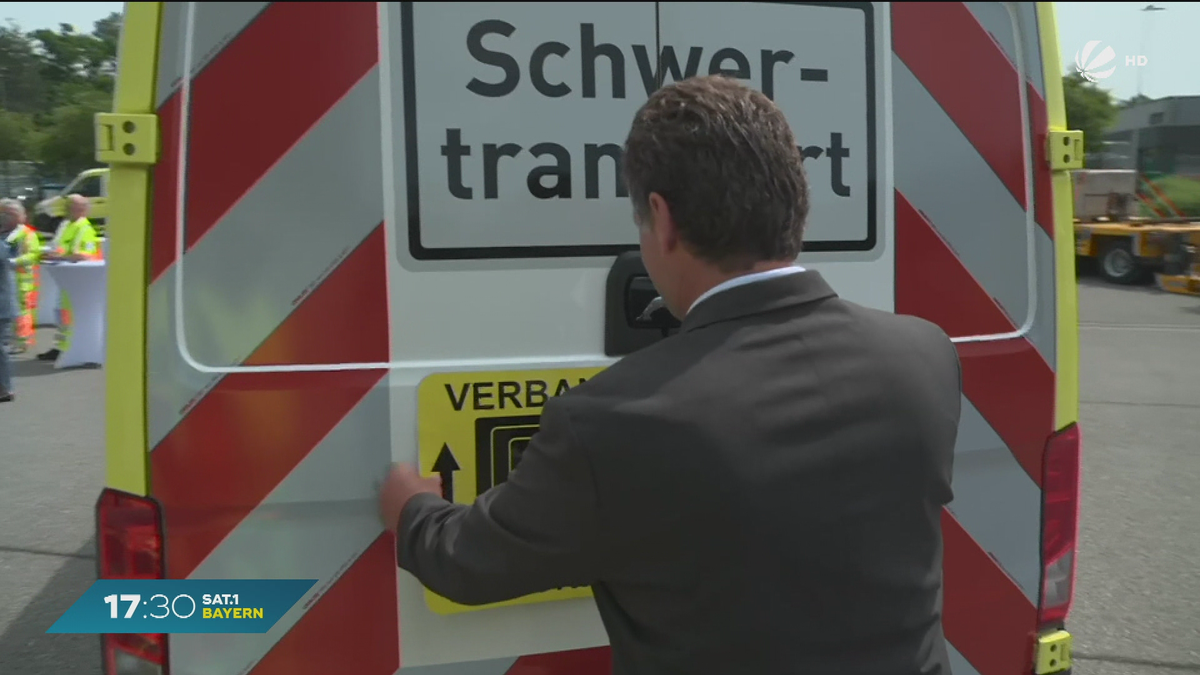 Begleitung von Schwertransporten: So soll Bayerns Polizei entlastet werden