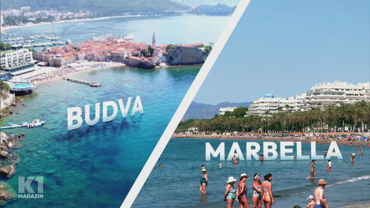 Duell der Urlaubsziele: Budva in Montenegro versus Marbella in Spanien