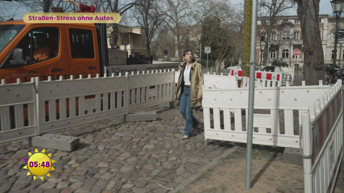 Straßen-Stress ohne Autos