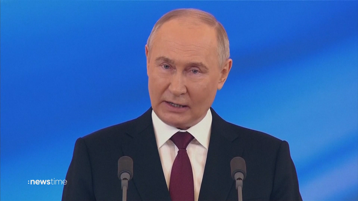 Russland: Kreml-Chef Putin legt zum fünften Mal Amtseid ab