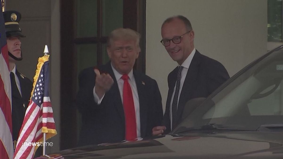 Merz erleichtert nach Trump-Besuch