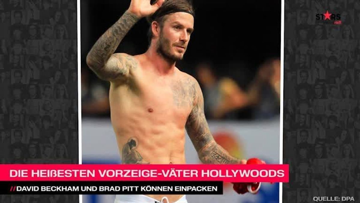 Die heißesten Vorzeige-Väter Hollywoods
