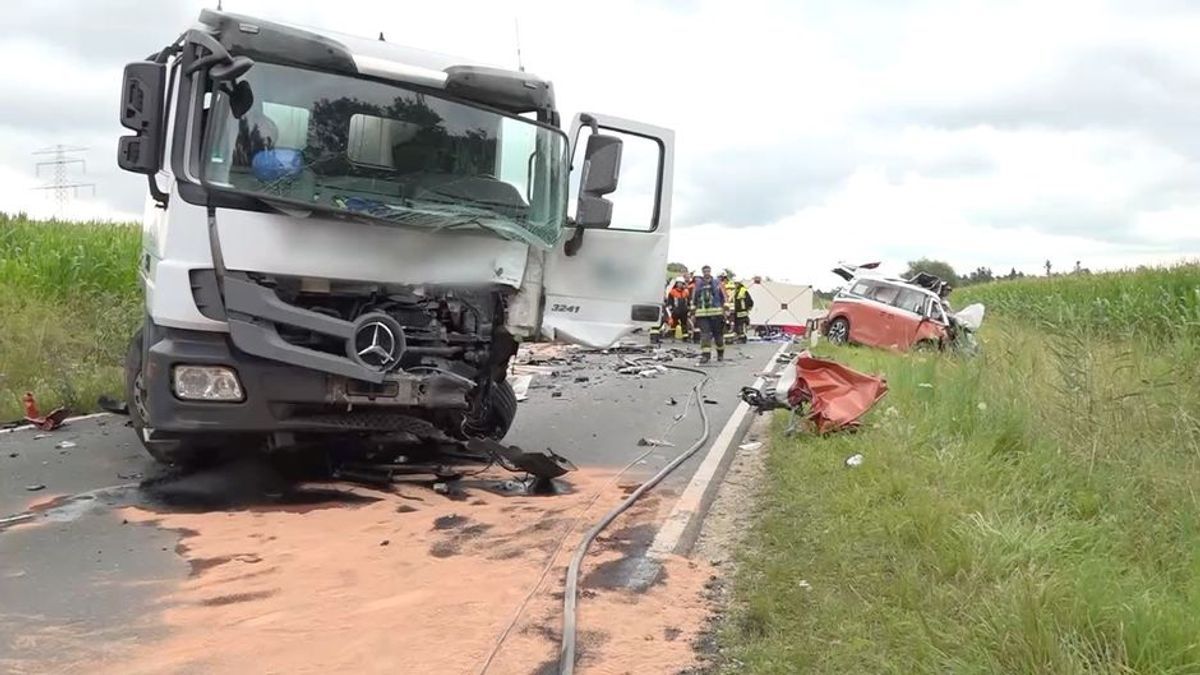 Tödlicher Unfall mit Betonmischer: 34-Jähriger verstirbt bei Schnaittach