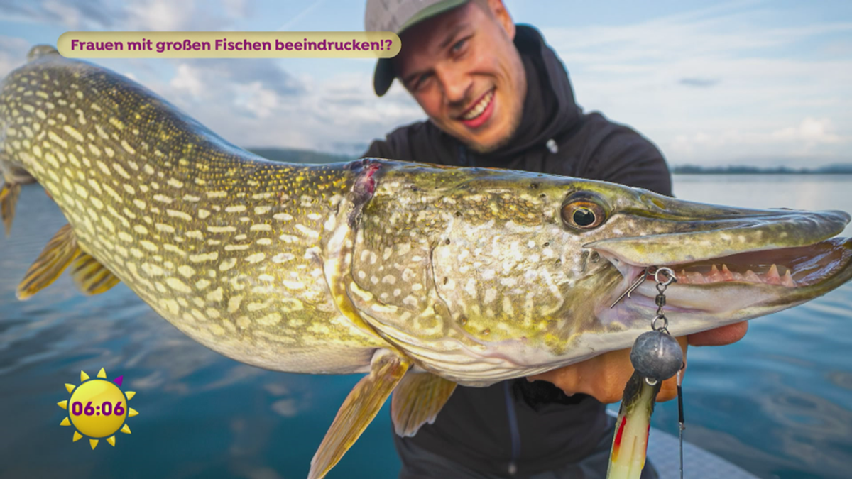 Frauen mit großen Fischen beeindrucken?