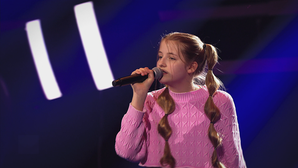Rosalie Talent bei "The Voice Kids" Staffel 12, 2025