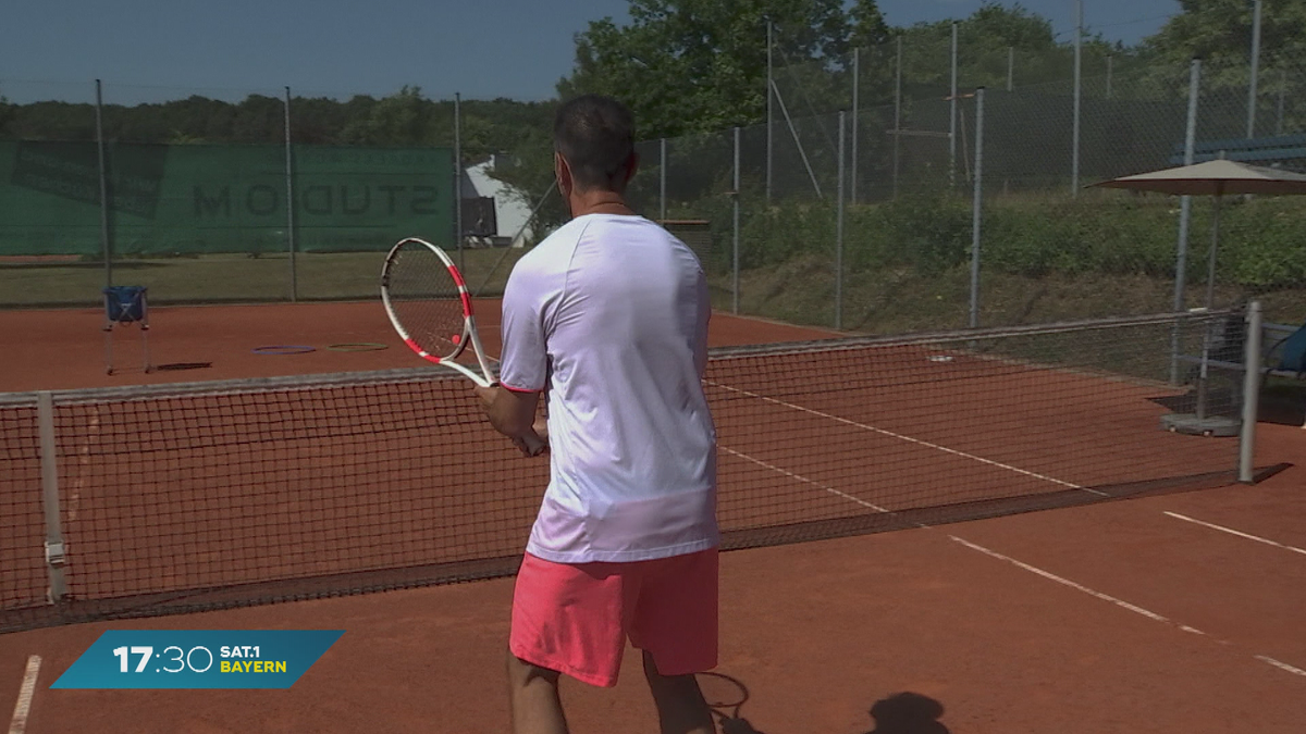 Bayernsport: Nachwuchs-Training beim Tennisclub Höchstadt