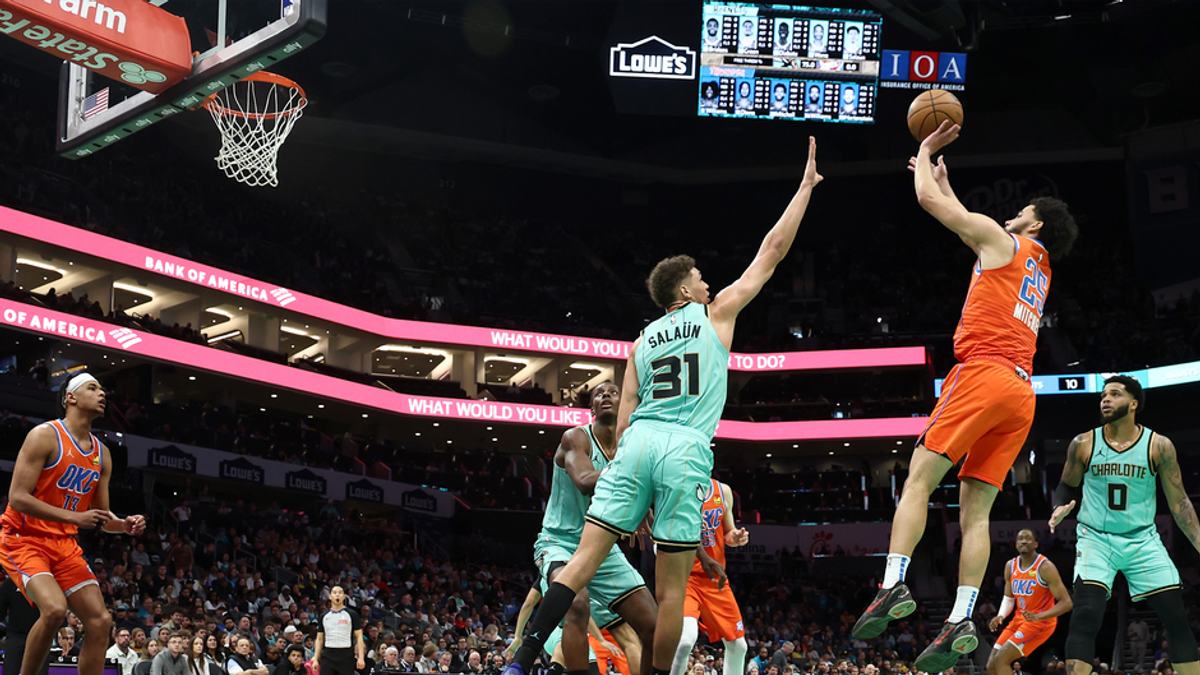 NBA: Oklahoma City Thunder at Charlotte Hornets im Relive