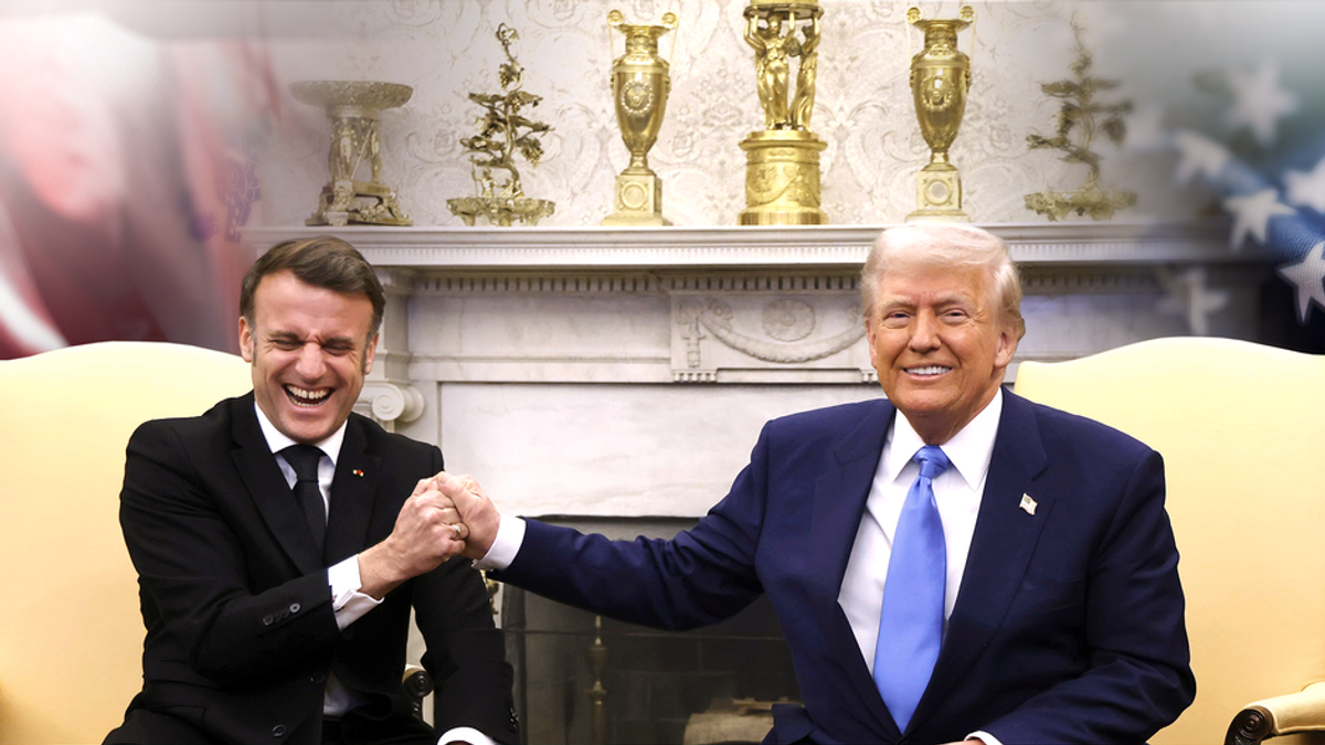 Macron startet Charmeoffensive bei Trump