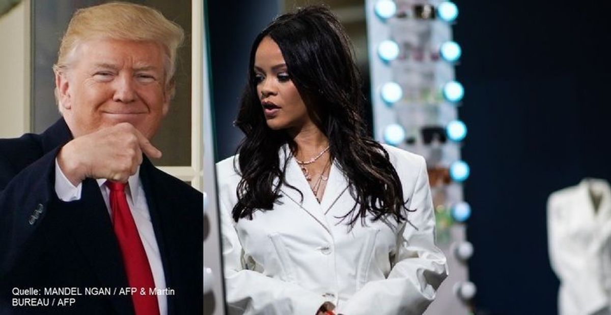 "Rihanna ist eine Queen": Trump liked Post und jeder ist verwirrt
