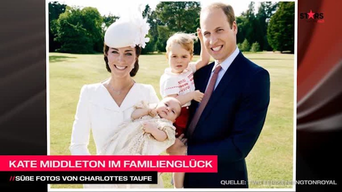 Kate Middleton im Familienglück