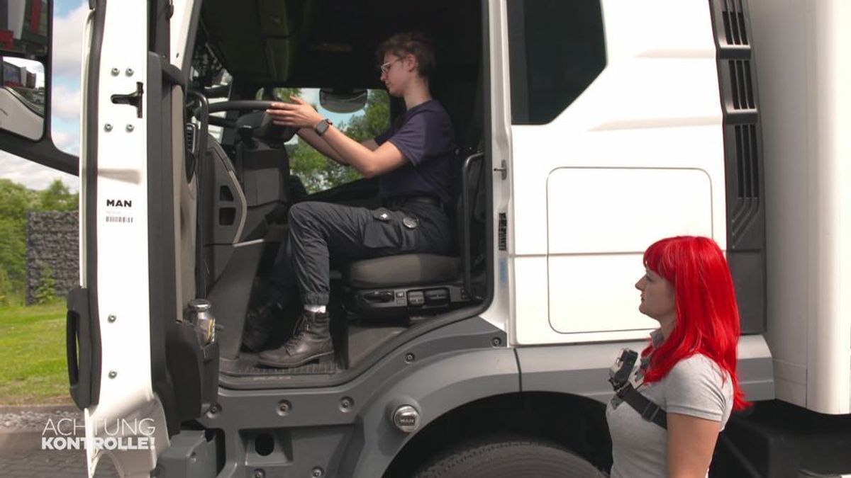 Conny Hartung, LKW-Fahrlehrerin Thüringen