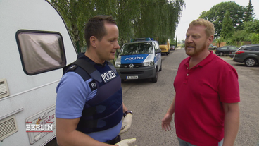 Kampf um den Wohnwagen