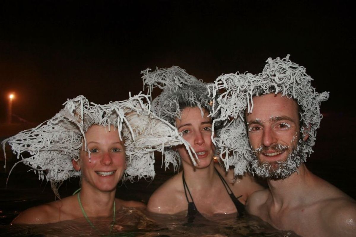 "Hair Freezing Contest" in Kanada - Die lustigsten Frisuren