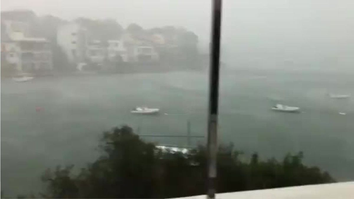 Aufnahmen zeigen heftige Unwetter auf Mallorca