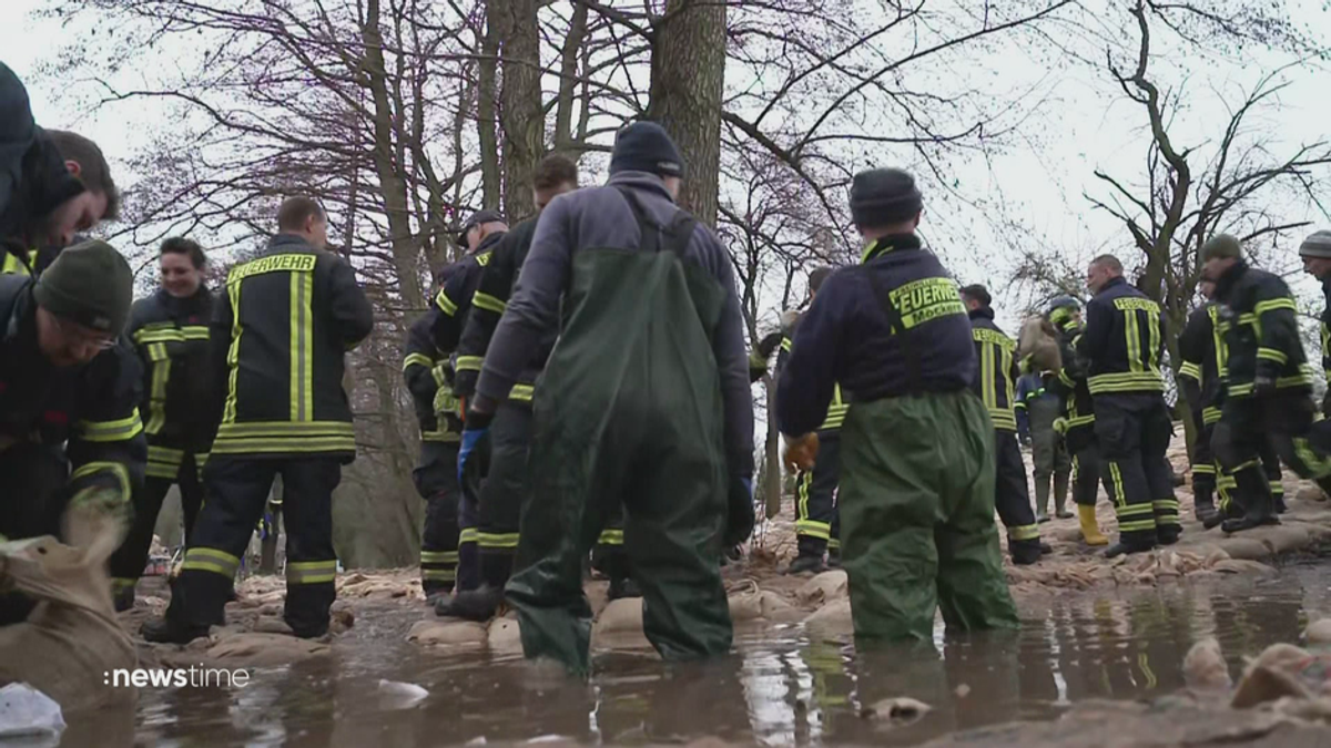Hochwasser: Helfer kommen an ihre Grenzen