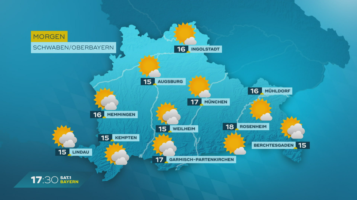 Das Bayern-Wetter vom 25.03.2024: Weiterhin wechselhaft?