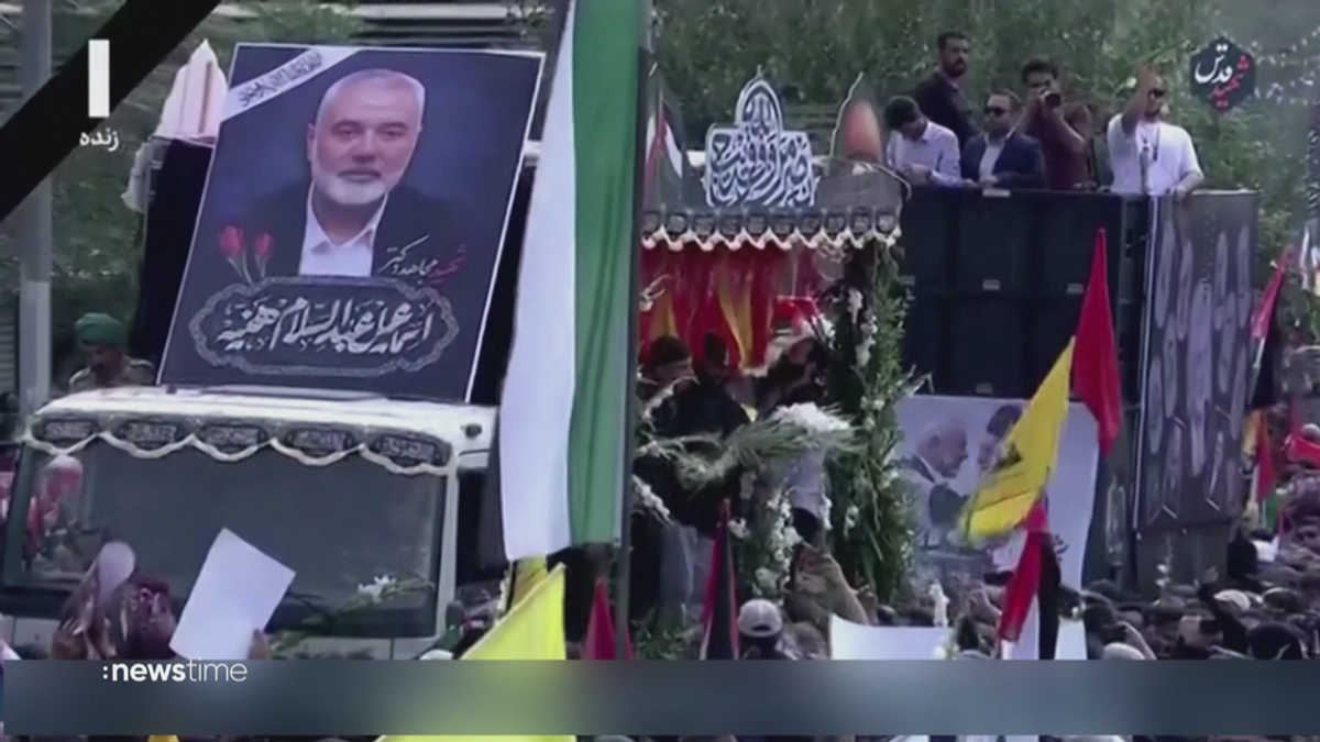 Tausende bei Trauerfeier: Iraner fordern Vergeltung für Tod von Hamas-Chef