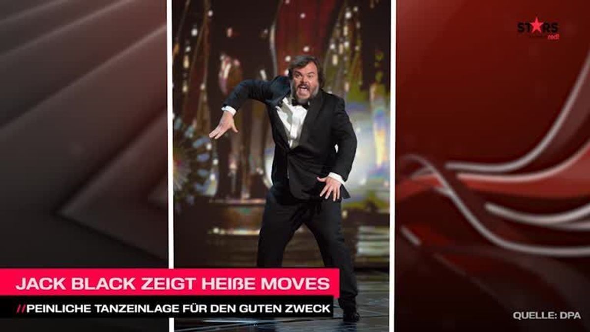 Jack Black zeigt heiße Moves