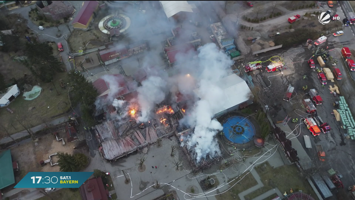 Nach Brand in Freizeitpark Geiselwind: Schaden in Millionenhöhe