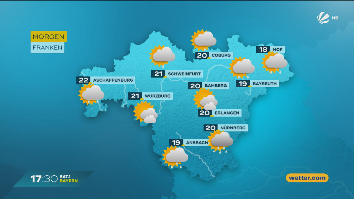 Das Bayern-Wetter vom 29.07.2025: Bleibt der Dauer-Regen?