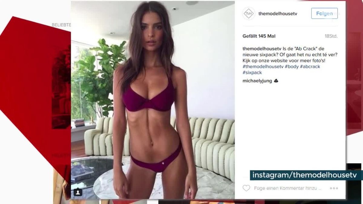 Instagram-Fitness-Trend: Sind Ab Cracks das neue Sixpack?