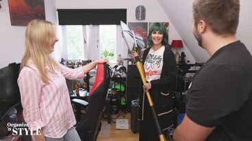 Vom Chaos-Männerzimmer zum stylischen Hobbyraum