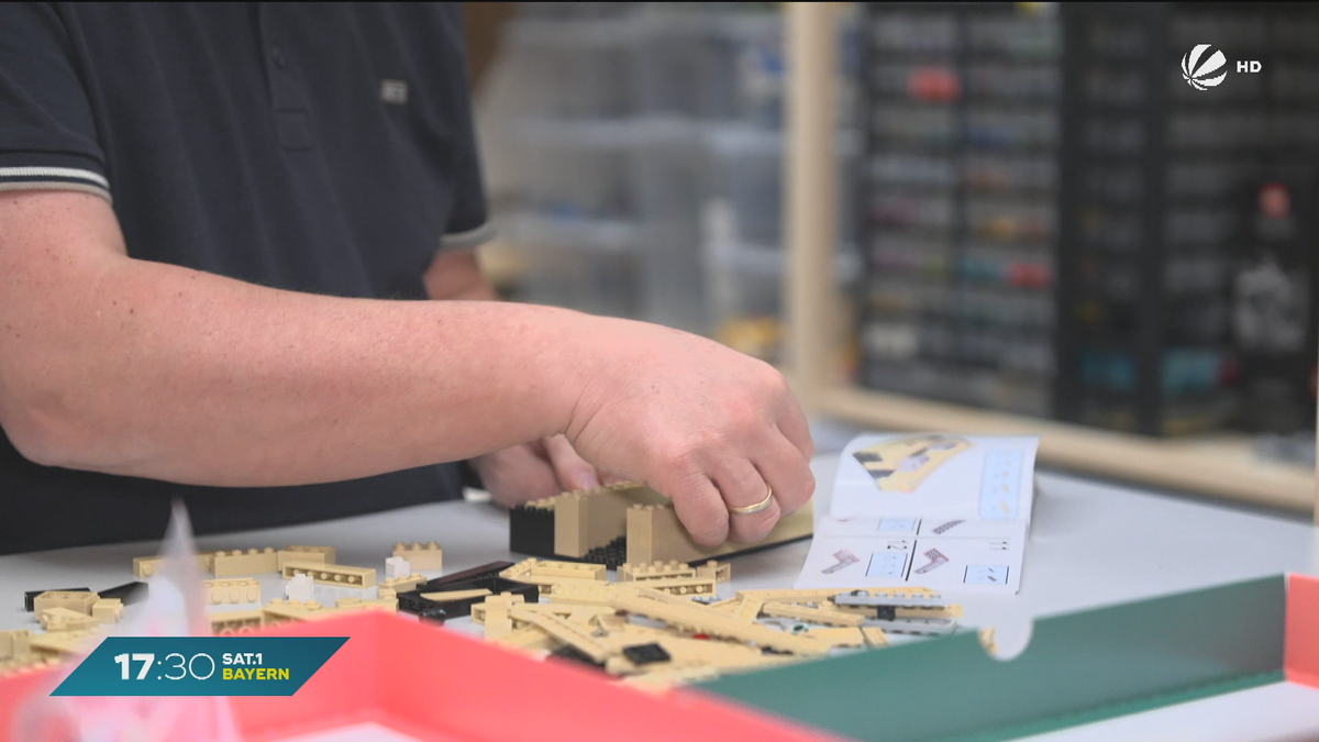 Mit Lego-Bauen Geld verdienen: Münchner macht Hobby zum Beruf