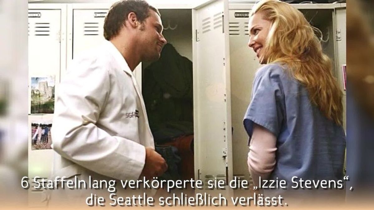 "Grey’s Anatomy": Katherine Heigl spricht über "Izzie" - und "Alex" Hochzeit