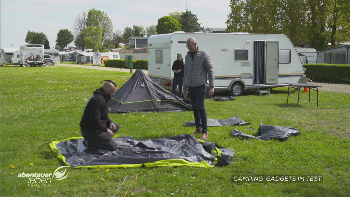 Hilfreich oder hinderlich? Der Große Test der Camping-Gadgets
