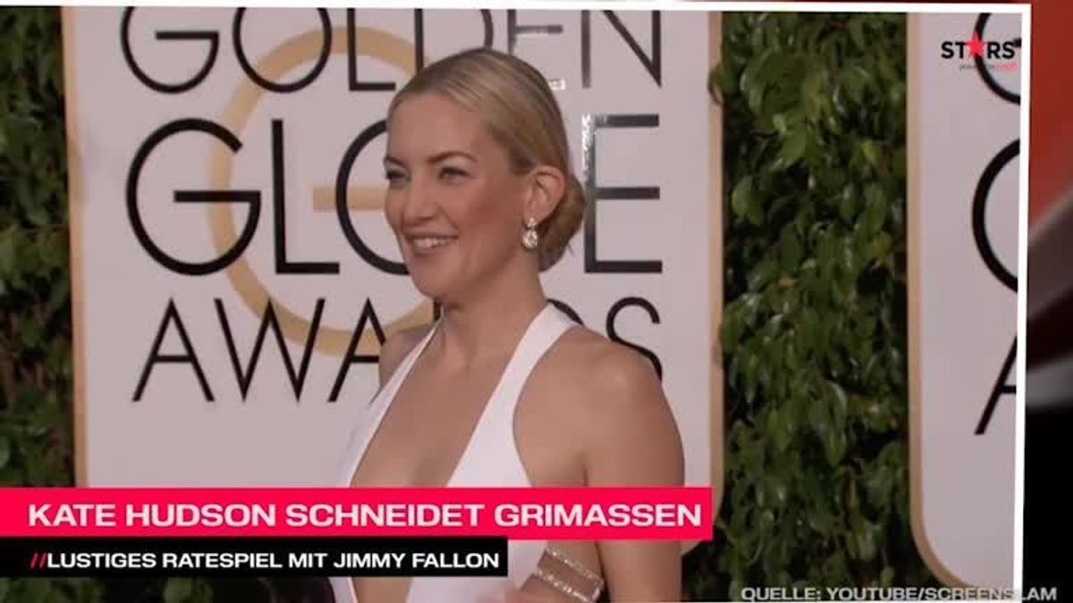 Kate Hudson: Lustiges Ratespiel mit Jimmy Fallon