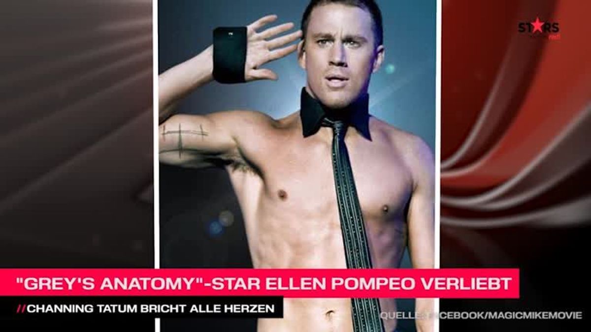 Greys Anatomy-Star Ellen Pompeo: Verknallt in Channing Tatum?