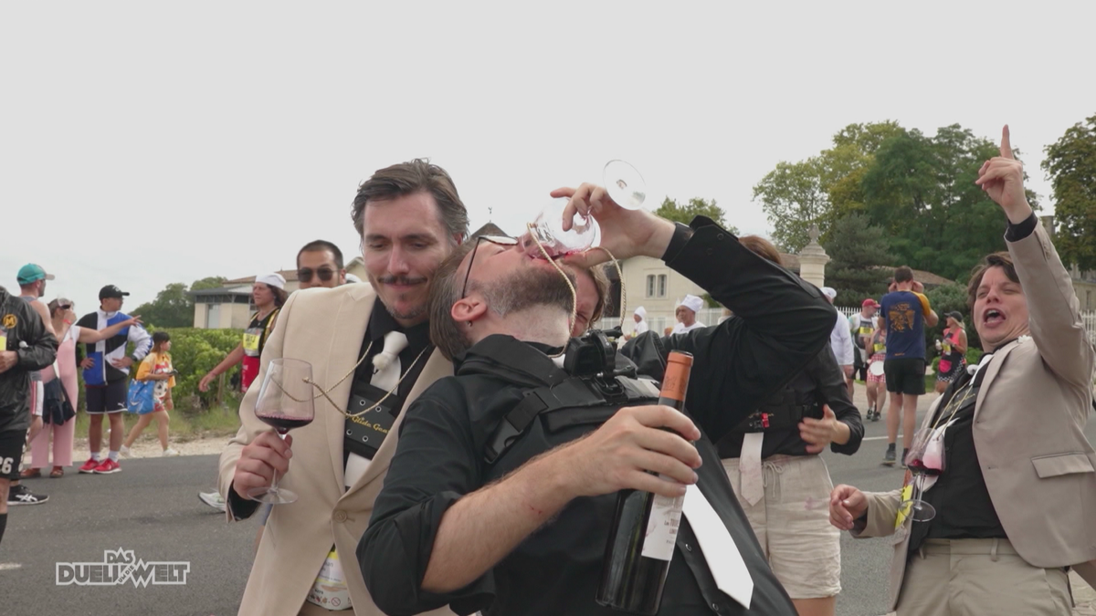 Jakob Lundt eskaliert beim Wein-Marathon - 4h Saufen & Laufen