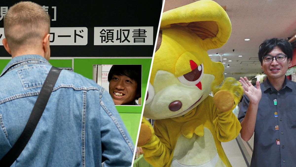 Automaten-Mann und Maskottchen-Macher: Diese Jobs gibt es nur in Japan!