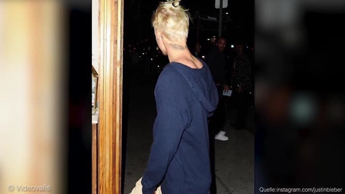 Justin Bieber trägt wieder den Manbun