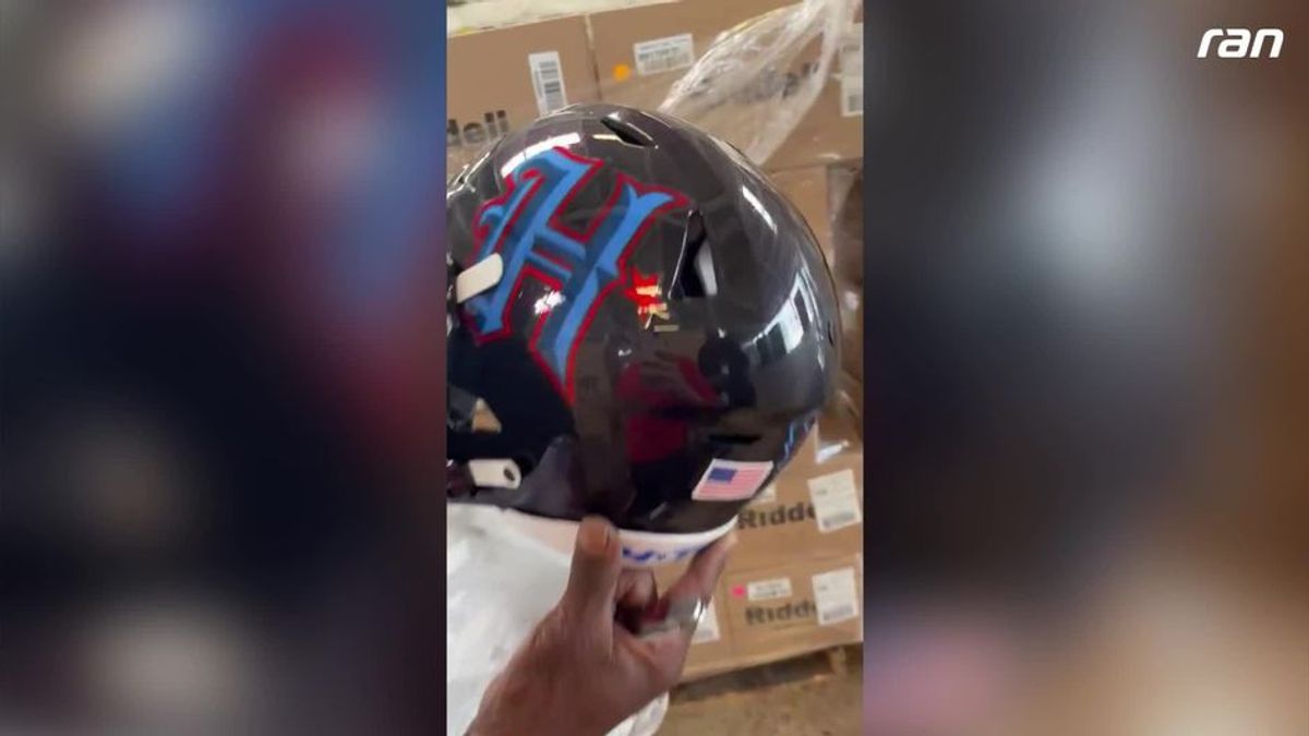 "Helm der Hamburg Knights?" - Netz spottet über neuen Texans-Helm
