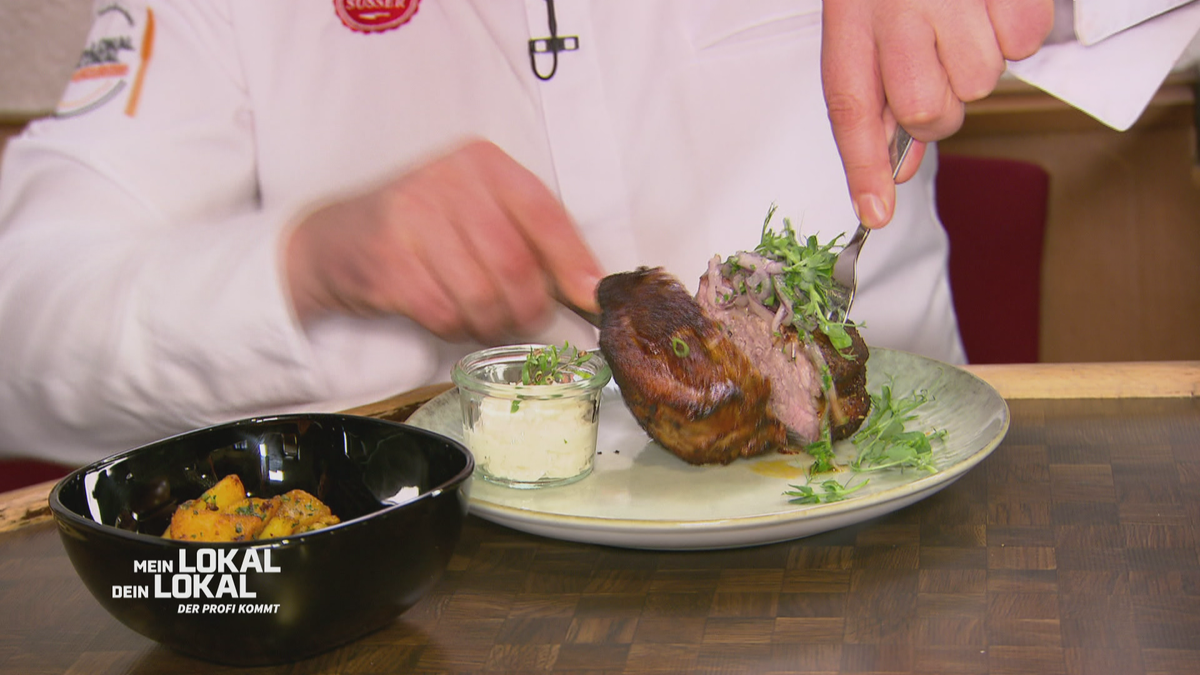 Ein halbes Kilo Fleisch: Fellingshäuser Schwenkbraten