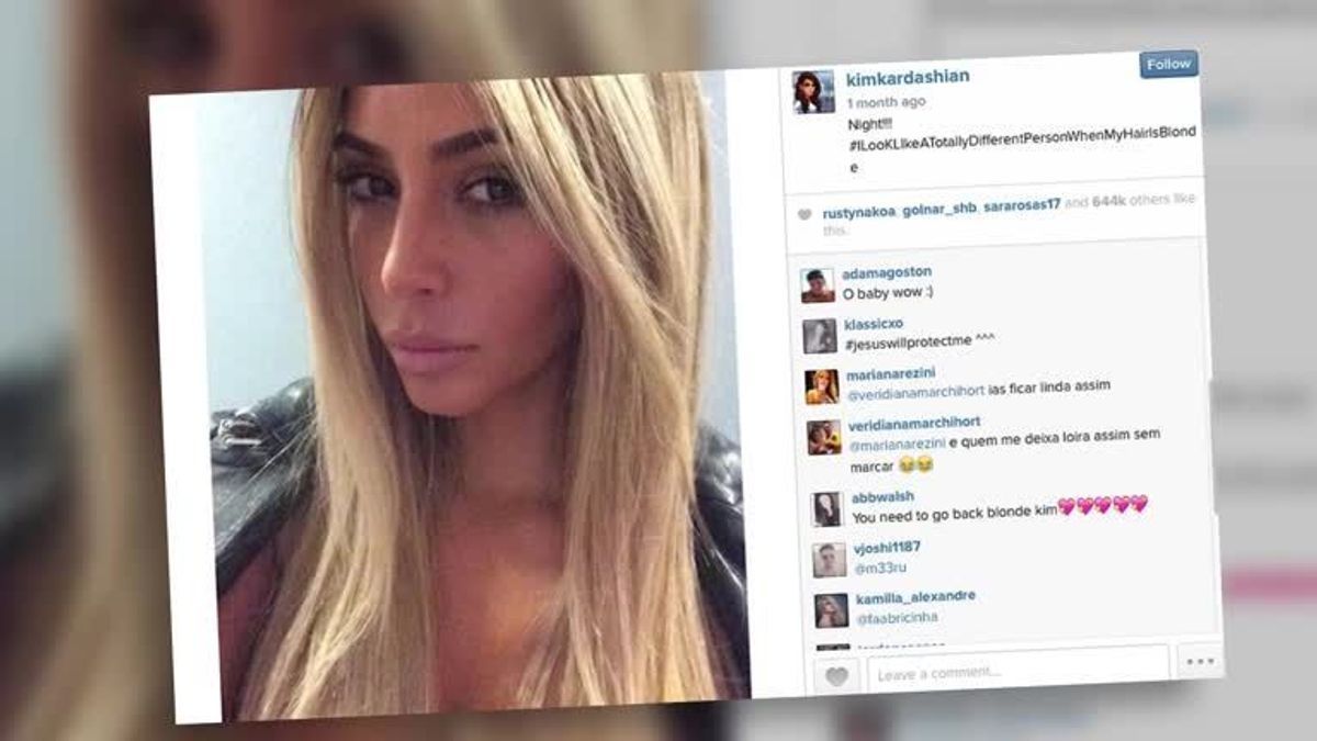 Ist Kim Kardashian Selfie-süchtig?