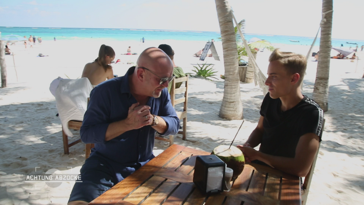 Nein, hier gibt es keinen Strand!