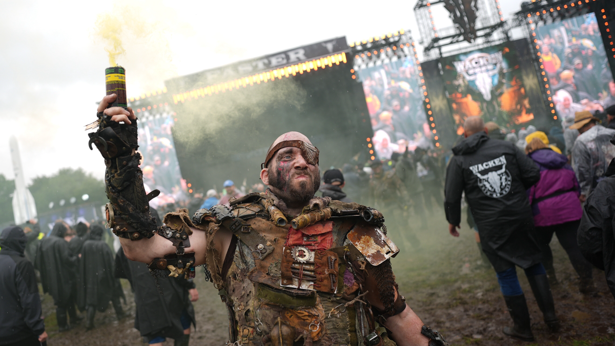 Ein matschiger Wacken-Start