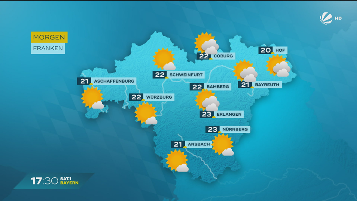 Das Bayern-Wetter vom 20.08.2024: Kalter Hochsommer in Bayern