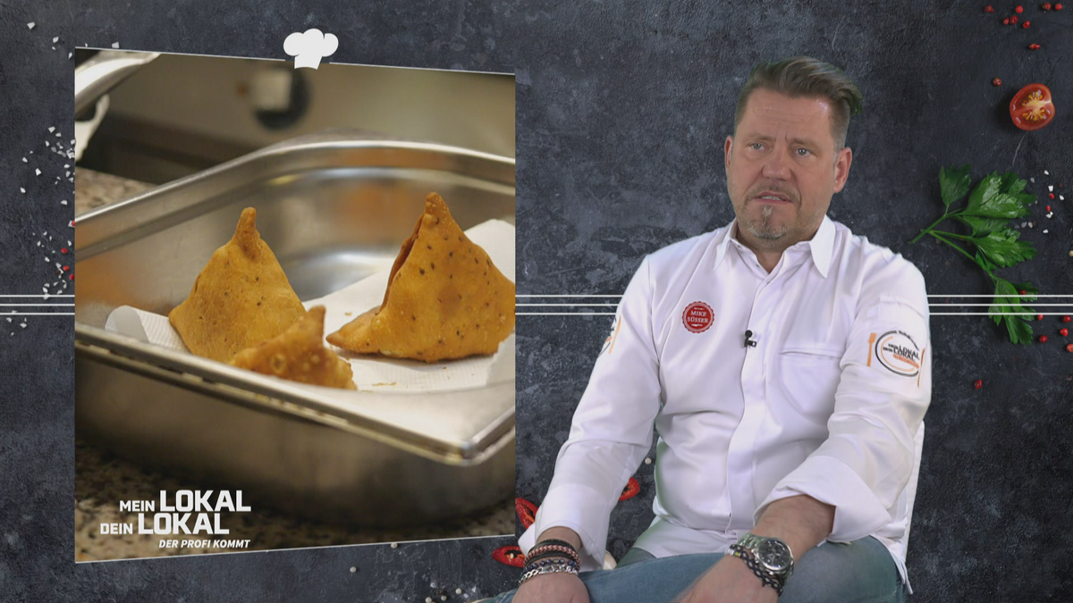 Aus dem "Zum Chattenturm": Zubereitung von indischen Samosas