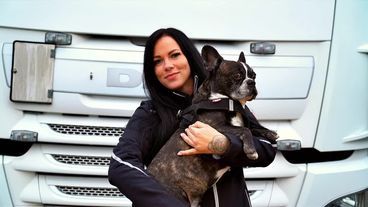 Mit Hund, Freundin und Power durch den Arbeitstag